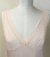 Vintage Womens 1970s Petticoat/Full Slip (dress) BHS Lingerie peach Nylon