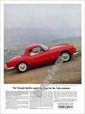 Triumph Spitfire Car Advert