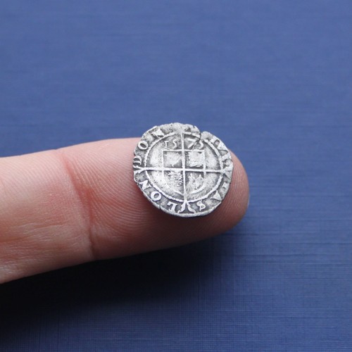 Hammered silver coin elizabeth - hammered,