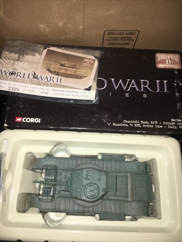 Corgi churchill tank - churchill,