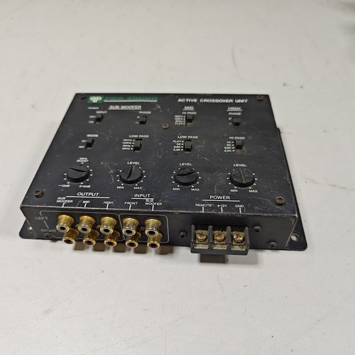 Pro sound active - active, crossover