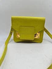 SOPHIE HULME  Lemon Leather Crossbody Handbag