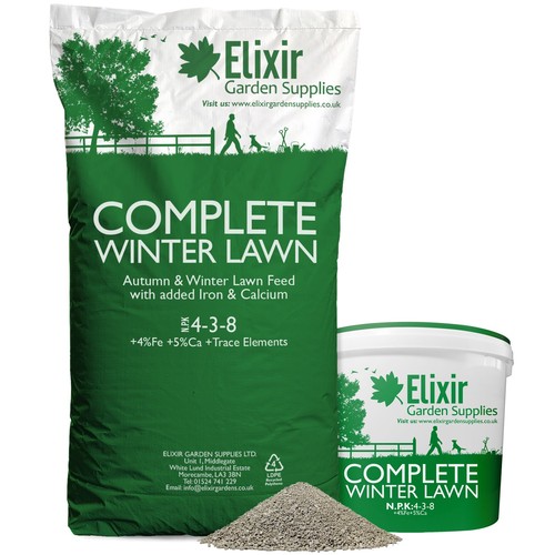 Complete winter autumn lawn - winter,