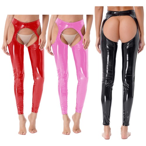 Woman pvc leather cut out - woman,