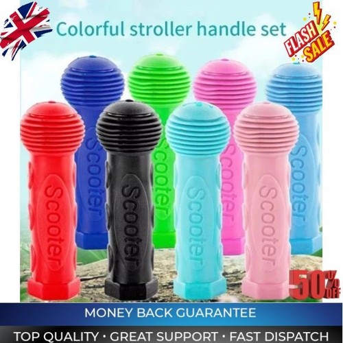 Scooter handle bar grips - 2x, t-bar