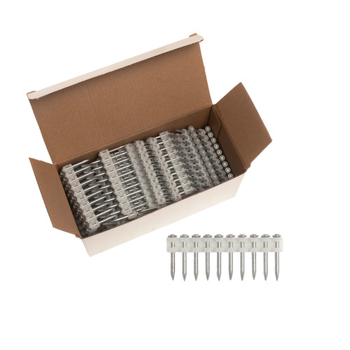 1000x collated concrete nails - 1000x,