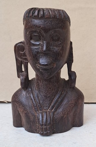Tribal art head shoulders - head, &