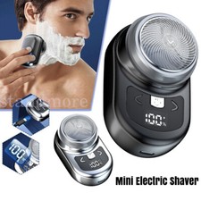 Mini Shaver Pocket Sized Portable Electric Shaver Razor USB Rechargeable For Men