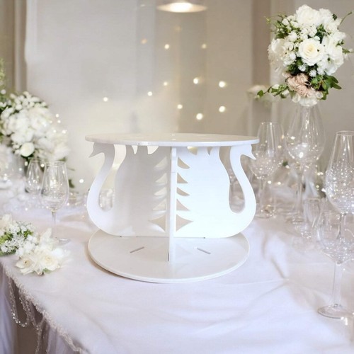Round acrylic cake stand - acrylic,