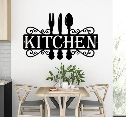 Cutlery wall sticker - cutlery,