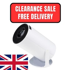 Projector 5G 4K Smart HD LED WiFi Bluetooth HDMI Android Office Home Theater USB