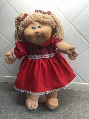 Cabbage patch doll - doll, clothes