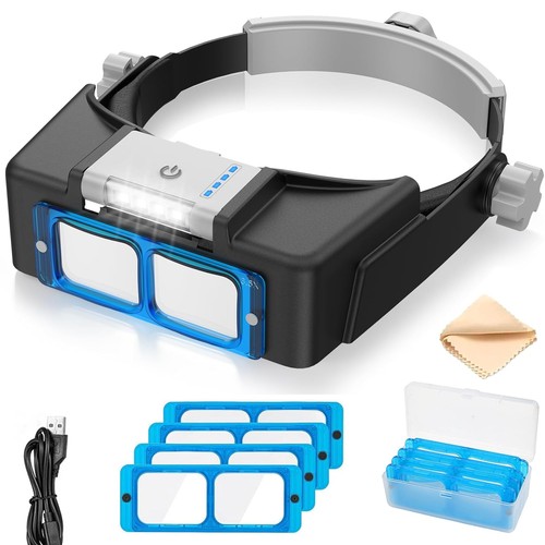 Magnifying glasses with light - glasses,