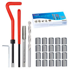 25pcs Thread Repair Kit Helicoil Wire Inserts HSS Drill Bit Tap M6 M8 M14 M16