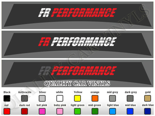 Seat performance sunstrips - fr,
