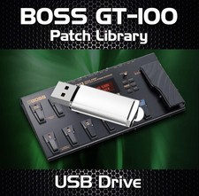 BOSS GT-100 Multi-Effects Guitar Processor: 5,500+ Patch Tone Effects on USB