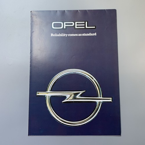 Opel 1978 range - 1978, brochure