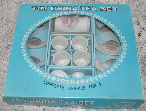 Vintage toy china tea - toy,