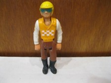 1976 Fisher Price Adventure People #356 Cycle Racing Team Male Motorcycler Vince