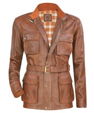 Panther Leather Jacket Antique