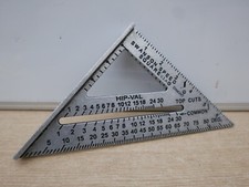 SWANSON S0101 7" heavy gauge aluminium speed roofing square