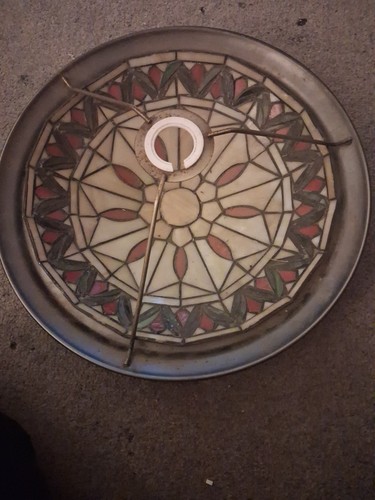 Vintage tiffany style stained - vintage,