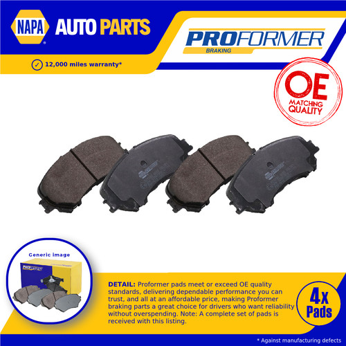 Brake pads set - brake, fits