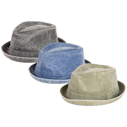 Mens cotton pork pie - pork, hat