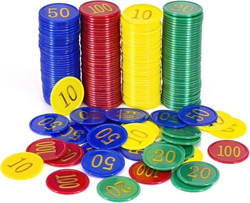 Plastic poker chips 160 - plastic,