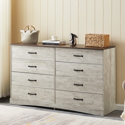 Large double dresser with - dresser, 8