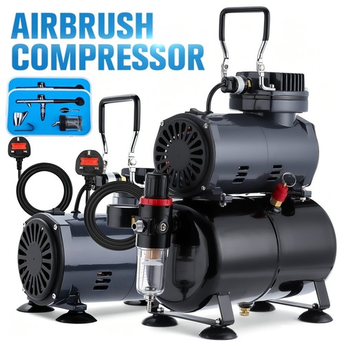 Airbrush tank with compressor - tank,