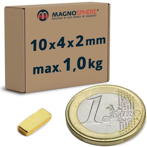 Block magnet 4 x - block,