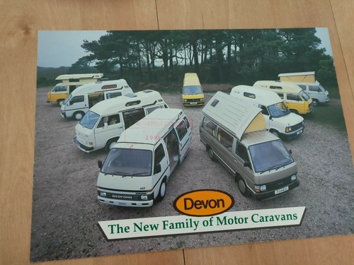 Devon camper model range - devon,