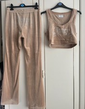 Beige Velour Juicy Couture