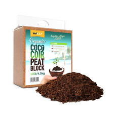 Coco Coir Block 10 lb Coconut Soil Organic Natural Seed Starter