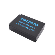 LP-E12 Battery for Canon EOS M M2 M10 M50 M100 M200 100D / PowerShot SX70HS