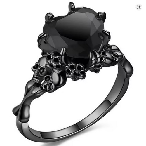 Black gothic skulls and - gothic,
