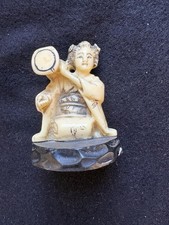 Netsuke  Woman Figurine
