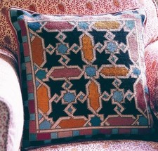EHRMAN Star Tile KAFFE FASSETT retired rare TAPESTRY NEEDLEPOINT KIT Moroccan