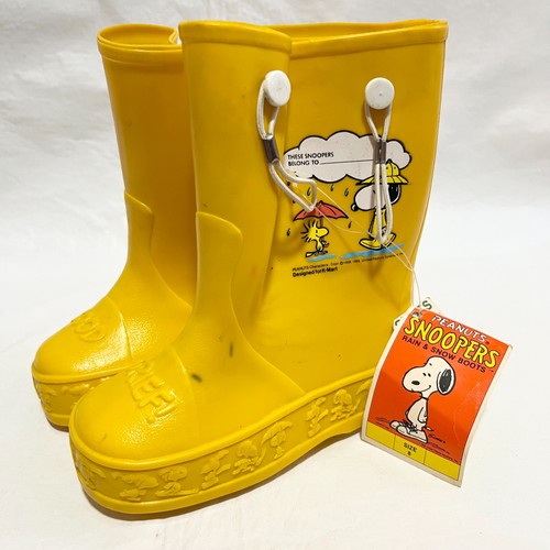Vintage 80s kids rain - , boots