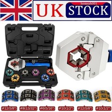 71500 Hydraulic Hose Crimper Tool Kit Air Conditioner Hose Fittings Crimping