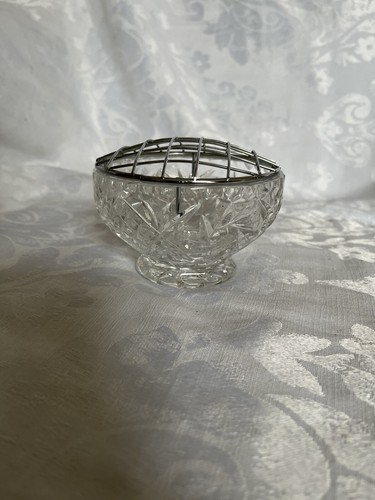 Rose bowl crystal - bowl,