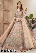 Pakistani bridal maxi dress