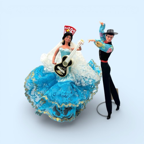 Vintage spanish flamenco - flamenco, dolls