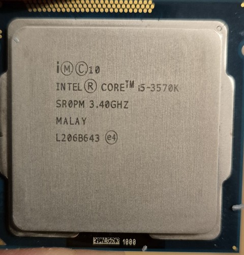 Infel core 3570k - i5-3570k, 4
