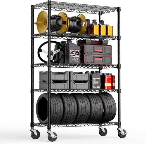 Mzg tier metal storage shelf - 5,
