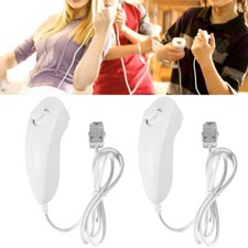 2x New White Nunchuck