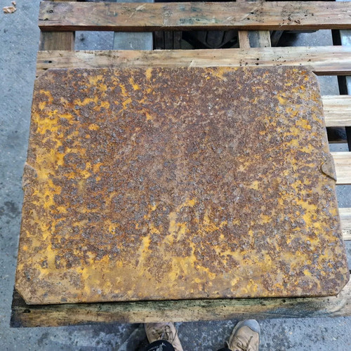 Cast iron manhole drain cover - iron,