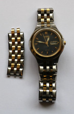 Citizen Eco-Drive, Ladies, WR100 Day/Date Vintage, Scratched Crystal Spare Links