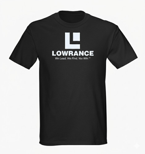 Lowrance fish finder shirt - lowrance,